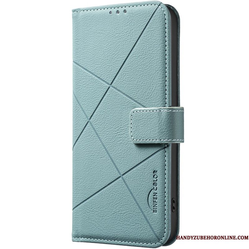 Folio-hoesje Xiaomi Redmi Note 14 Pro 4g Telefoonhoesje Binfen Color-lijnen