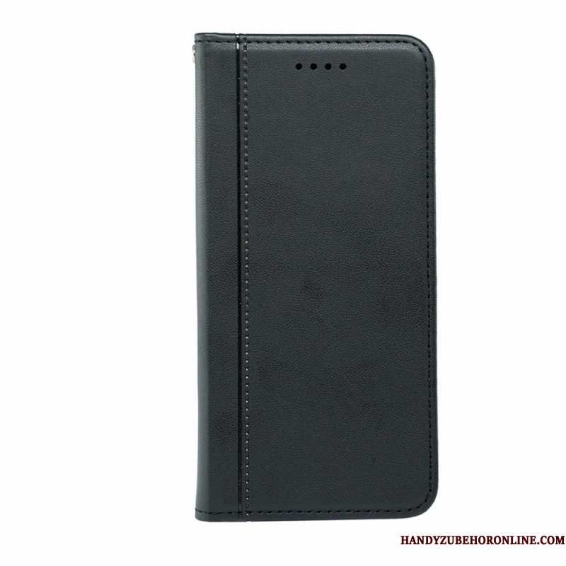 Folio-hoesje Xiaomi Redmi Note 14 Pro 4g Telefoonhoesje Stiksels En Bandje