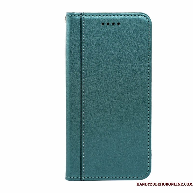 Folio-hoesje Xiaomi Redmi Note 14 Pro 4g Telefoonhoesje Stiksels En Bandje
