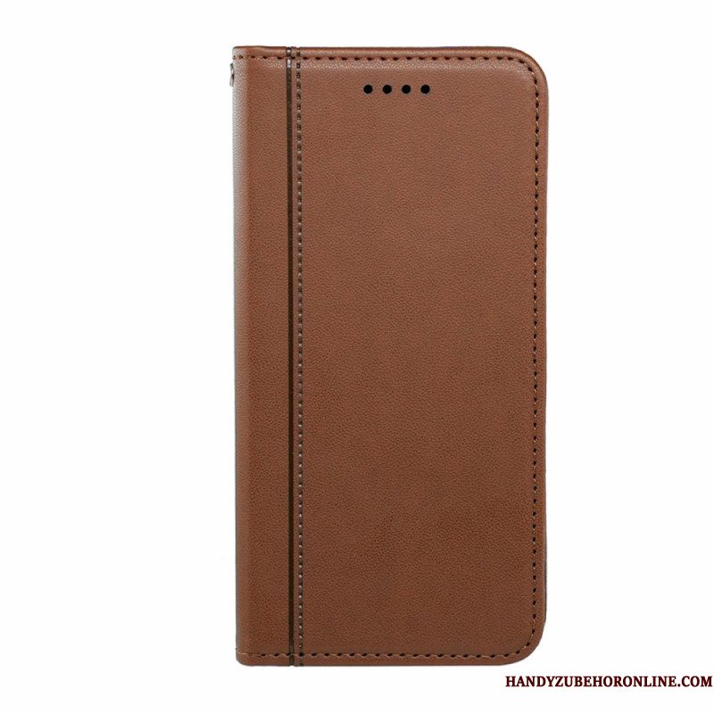 Folio-hoesje Xiaomi Redmi Note 14 Pro 4g Telefoonhoesje Stiksels En Bandje