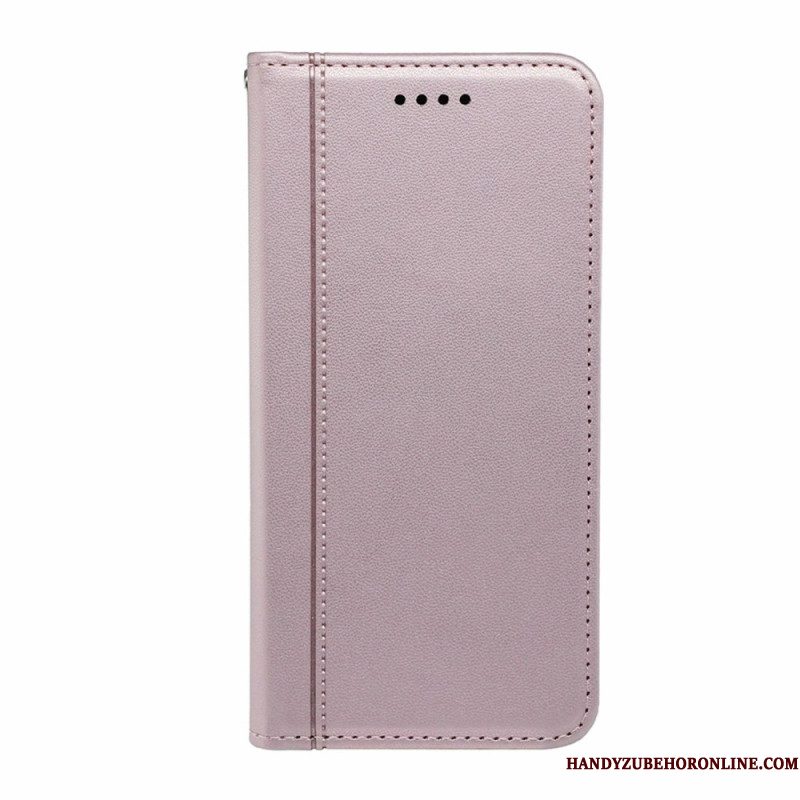 Folio-hoesje Xiaomi Redmi Note 14 Pro 4g Telefoonhoesje Stiksels En Bandje