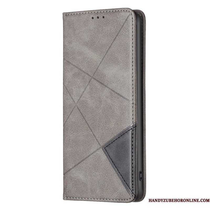 Folio-hoesje Xiaomi Redmi Note 14 Pro 5g Geometrisch Bescherming Hoesje