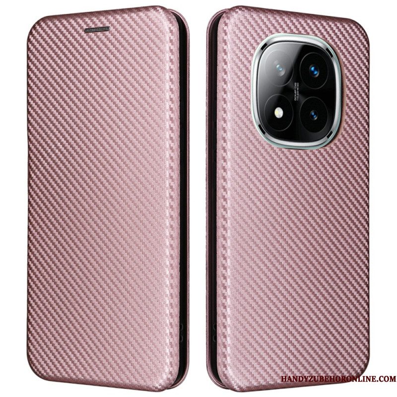 Folio-hoesje Xiaomi Redmi Note 14 Pro 5g Koolstofvezel