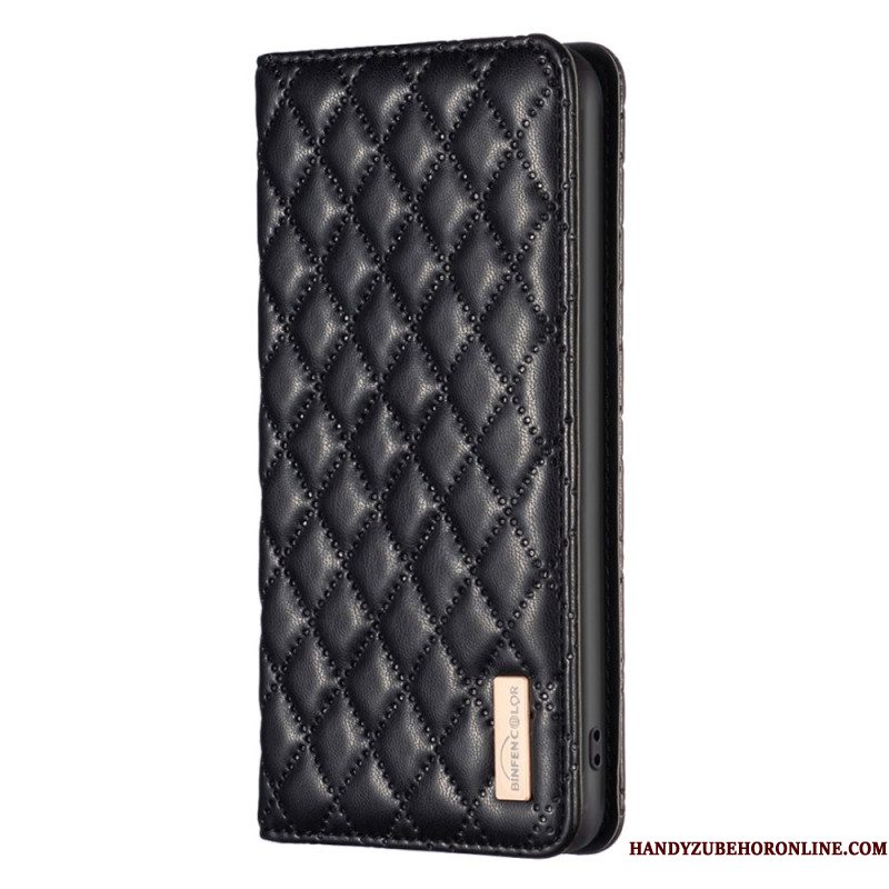Folio-hoesje Xiaomi Redmi Note 14 Pro 5g Telefoonhoesje Binfen Color Gewatteerd