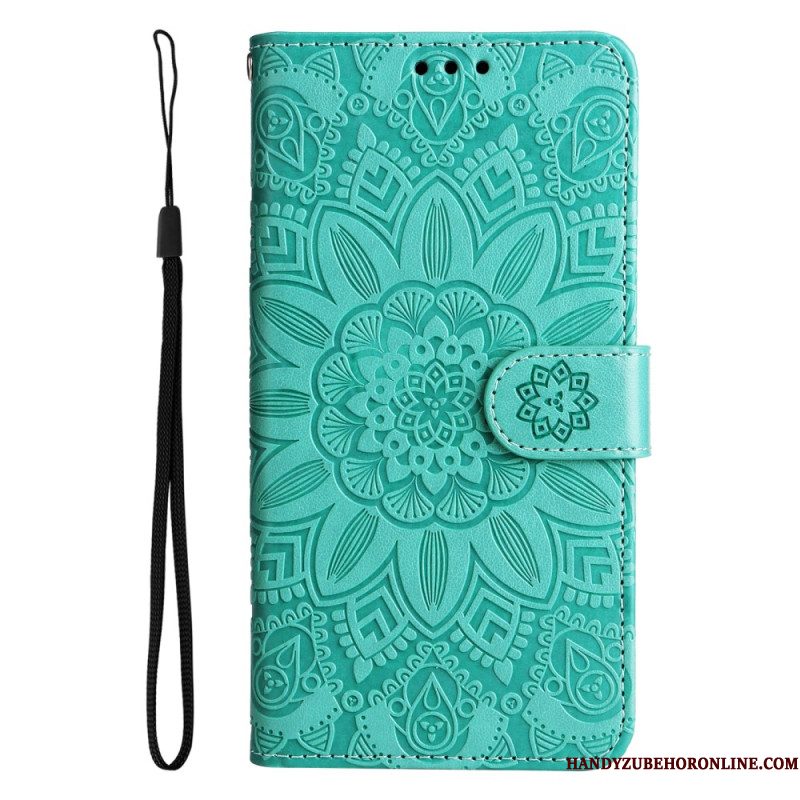 Folio-hoesje Xiaomi Redmi Note 14 Pro 5g Telefoonhoesje Opvallende Mandala