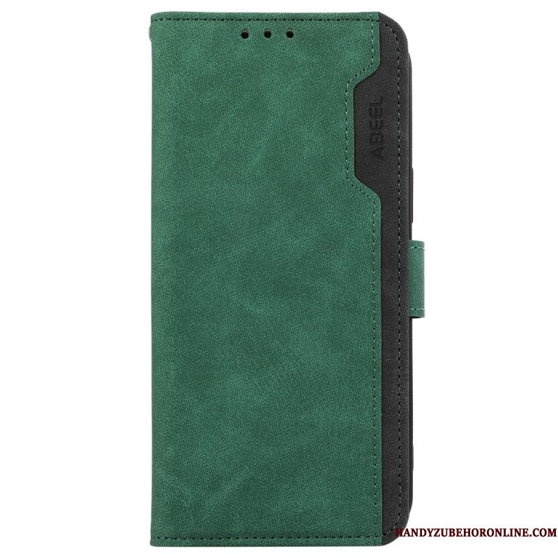 Folio-hoesje Xiaomi Redmi Note 14 Pro 5g Telefoonhoesje Tweekleurig Abeel
