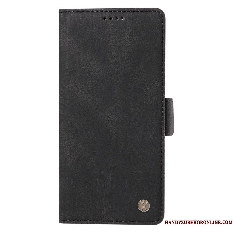 Folio-hoesje Xiaomi Redmi Note 14 Pro 5g Telefoonhoesje Ykatu Suède-effect
