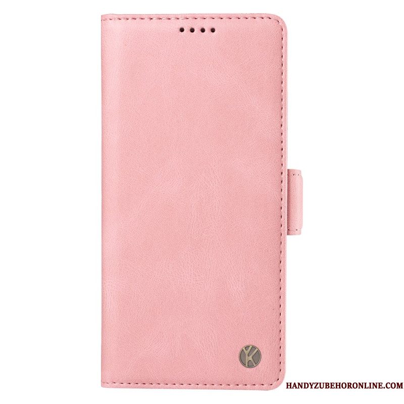 Folio-hoesje Xiaomi Redmi Note 14 Pro 5g Telefoonhoesje Ykatu Suède-effect