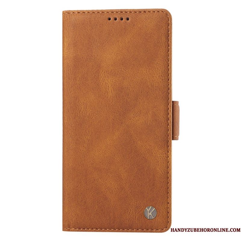 Folio-hoesje Xiaomi Redmi Note 14 Pro 5g Telefoonhoesje Ykatu Suède-effect