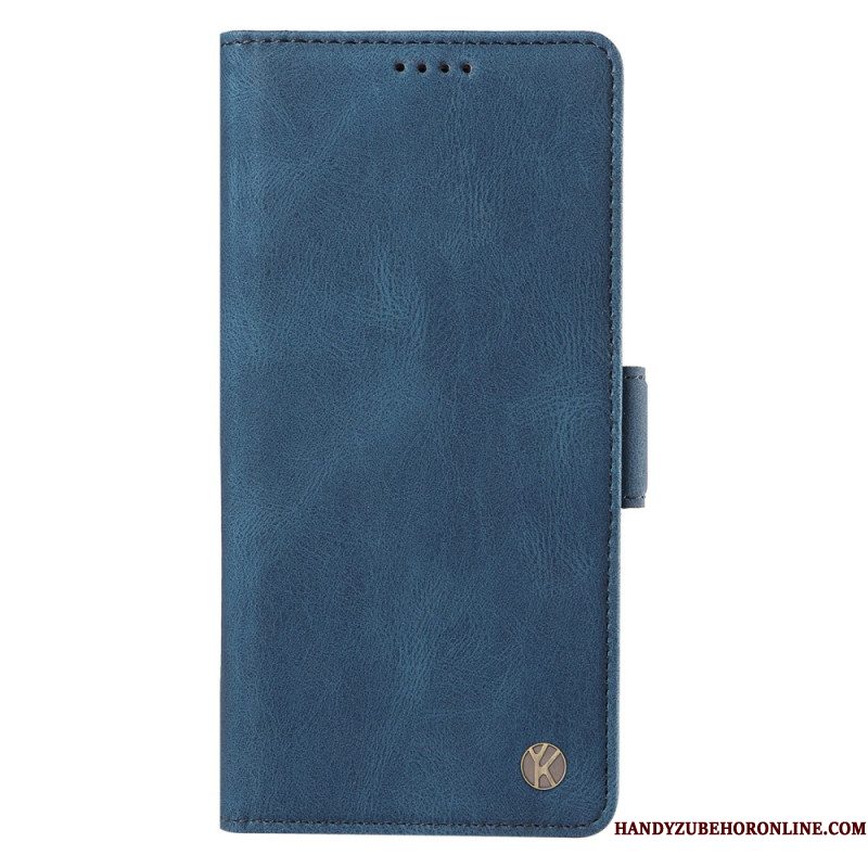Folio-hoesje Xiaomi Redmi Note 14 Pro 5g Telefoonhoesje Ykatu Suède-effect