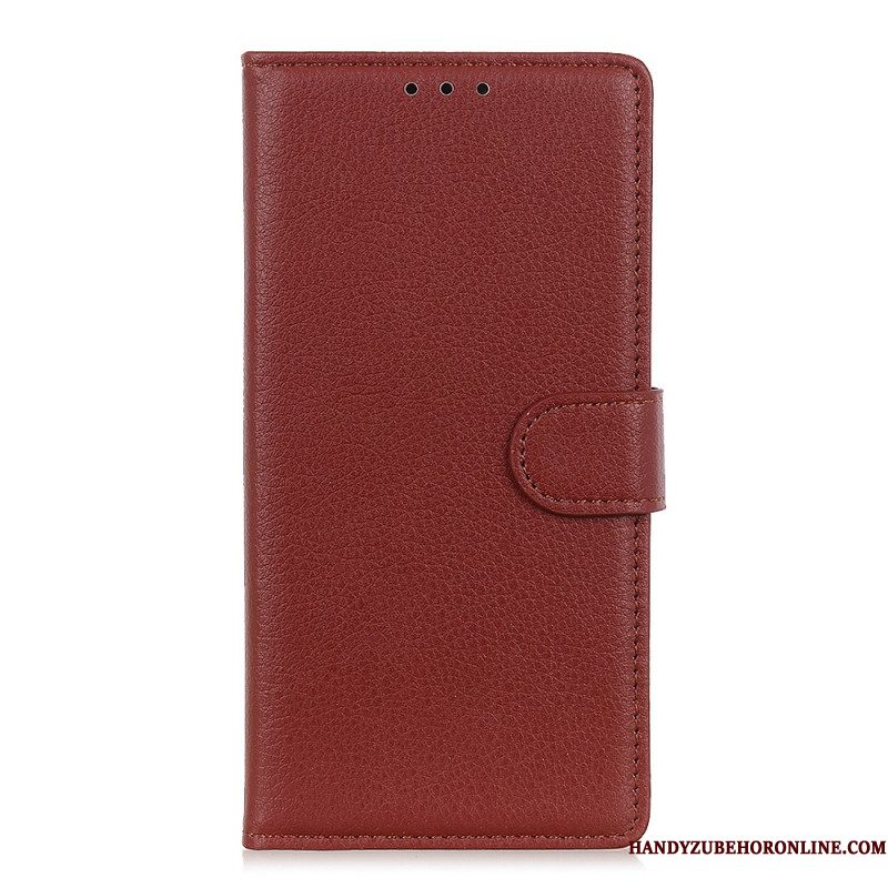 Folio-hoesje Xiaomi Redmi Note 14 Pro 5g Traditioneel Kunstleer
