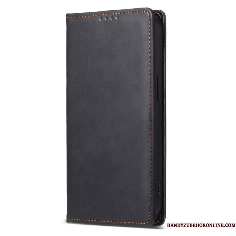 Folio-hoesje Xiaomi Redmi Note 14 Pro 5g Vintage Leer-effect Bescherming Hoesje