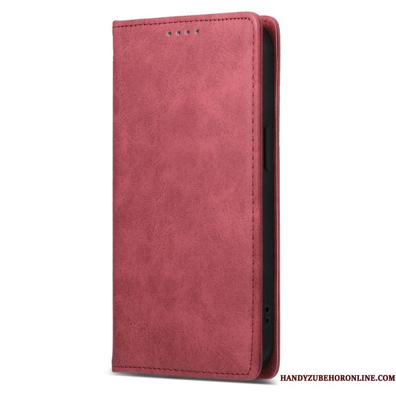 Folio-hoesje Xiaomi Redmi Note 14 Pro 5g Vintage Leer-effect Bescherming Hoesje