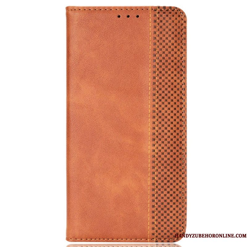 Folio-hoesje Xiaomi Redmi Note 14 Pro 5g Vintage Rand Bescherming Hoesje
