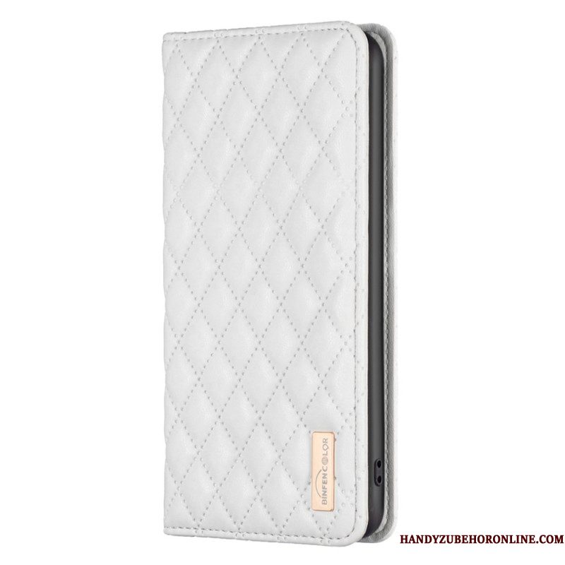 Folio-hoesje Xiaomi Redmi Note 14 Pro Plus 5g Telefoonhoesje Binfen Color Gewatteerd