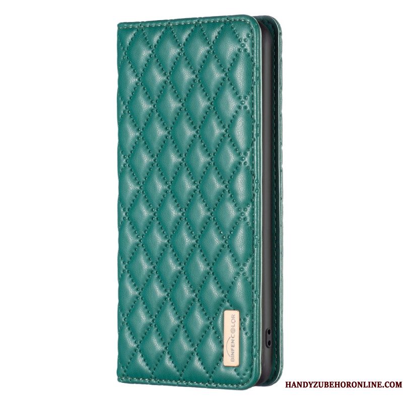 Folio-hoesje Xiaomi Redmi Note 14 Pro Plus 5g Telefoonhoesje Binfen Color Gewatteerd