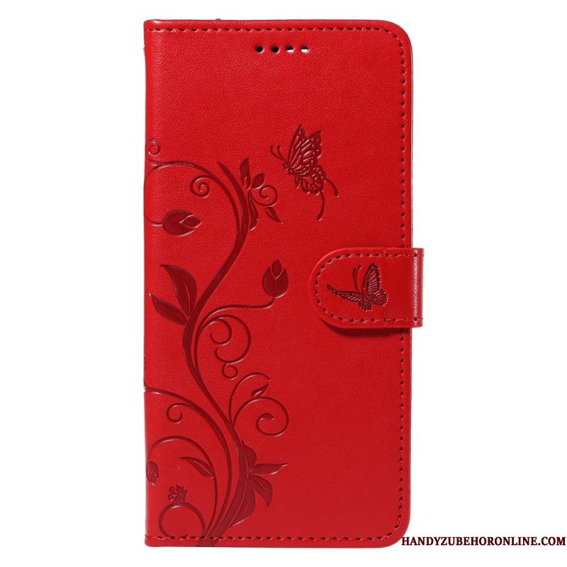 Folio-hoesje Xiaomi Redmi Note 14 Pro Plus 5g Telefoonhoesje Botanisch
