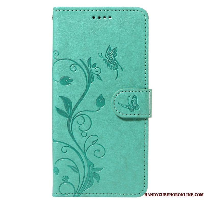 Folio-hoesje Xiaomi Redmi Note 14 Pro Plus 5g Telefoonhoesje Botanisch