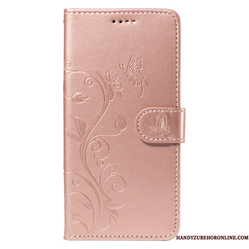 Folio-hoesje Xiaomi Redmi Note 14 Pro Plus 5g Telefoonhoesje Botanisch
