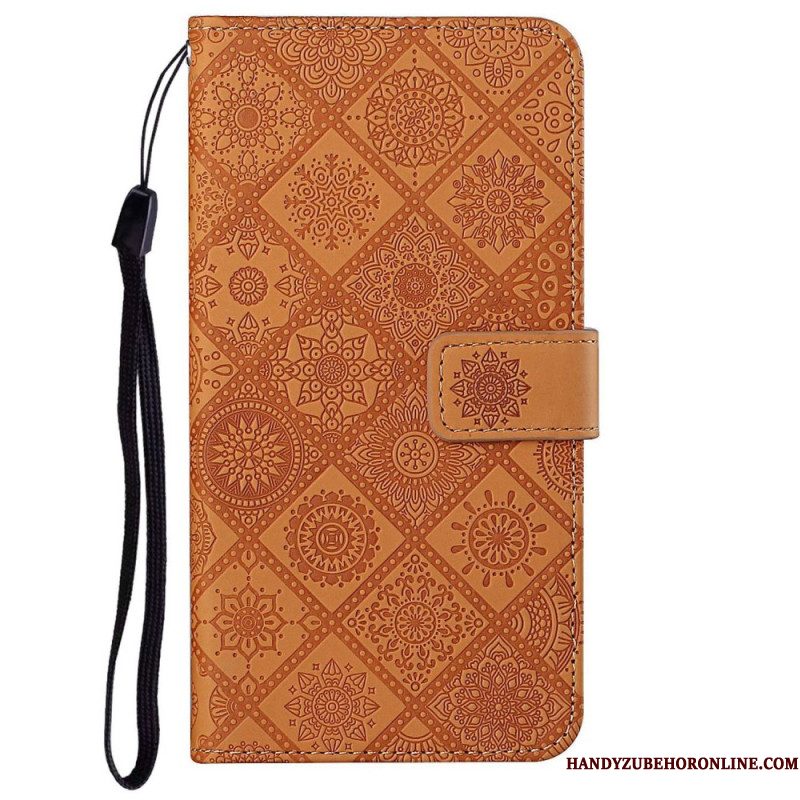 Folio-hoesje Xiaomi Redmi Note 14 Pro Plus 5g Telefoonhoesje Etnisch