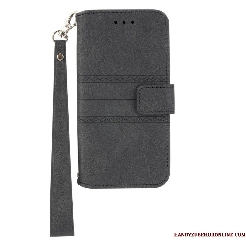 Folio-hoesje Xiaomi Redmi Note 14 Pro Plus 5g Telefoonhoesje Fries En Bandje