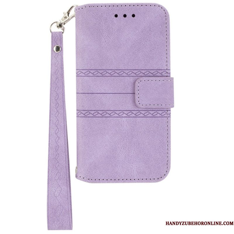 Folio-hoesje Xiaomi Redmi Note 14 Pro Plus 5g Telefoonhoesje Fries En Bandje
