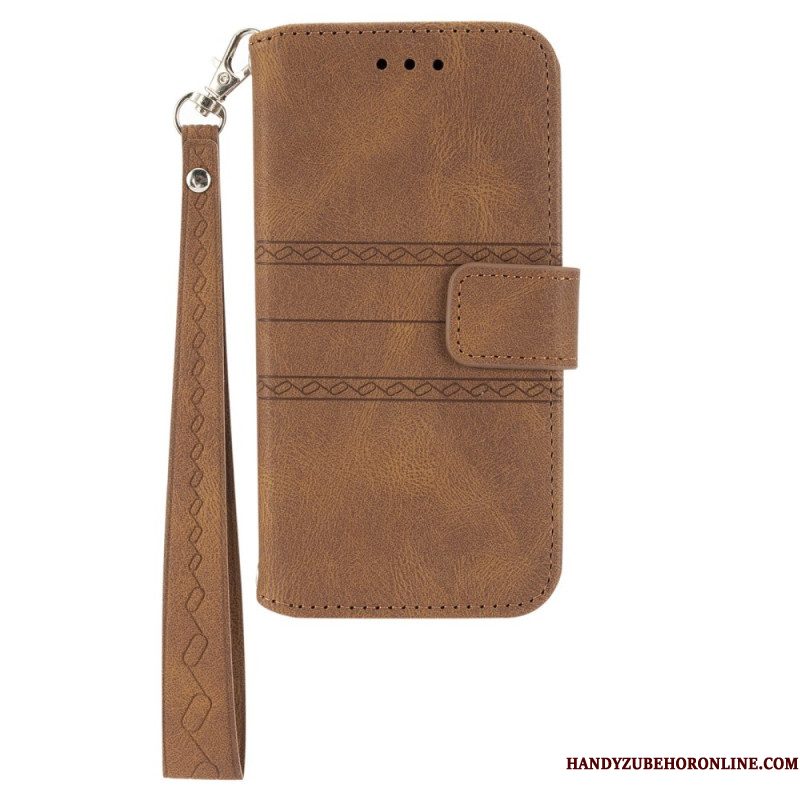 Folio-hoesje Xiaomi Redmi Note 14 Pro Plus 5g Telefoonhoesje Fries En Bandje