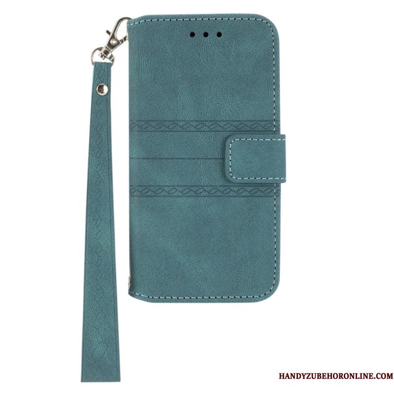 Folio-hoesje Xiaomi Redmi Note 14 Pro Plus 5g Telefoonhoesje Fries En Bandje