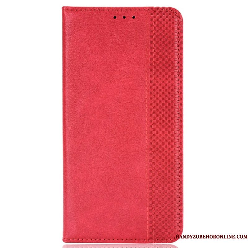 Folio-hoesje Xiaomi Redmi Note 14 Pro Plus 5g Telefoonhoesje Vintage Rand