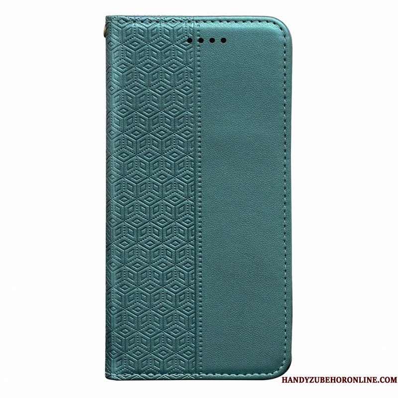 Folio-hoesje Xiaomi Redmi Note 14s Telefoonhoesje Geruit Patroon Met Bandje