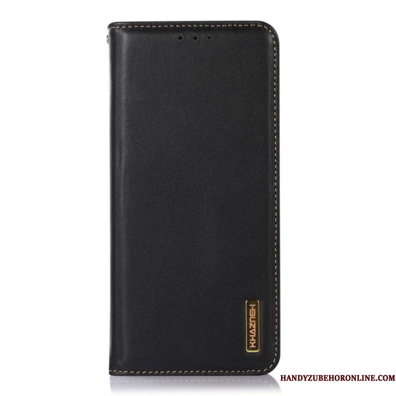Folio-hoesje Xiaomi Redmi Note 14s Telefoonhoesje Khazneh-leer