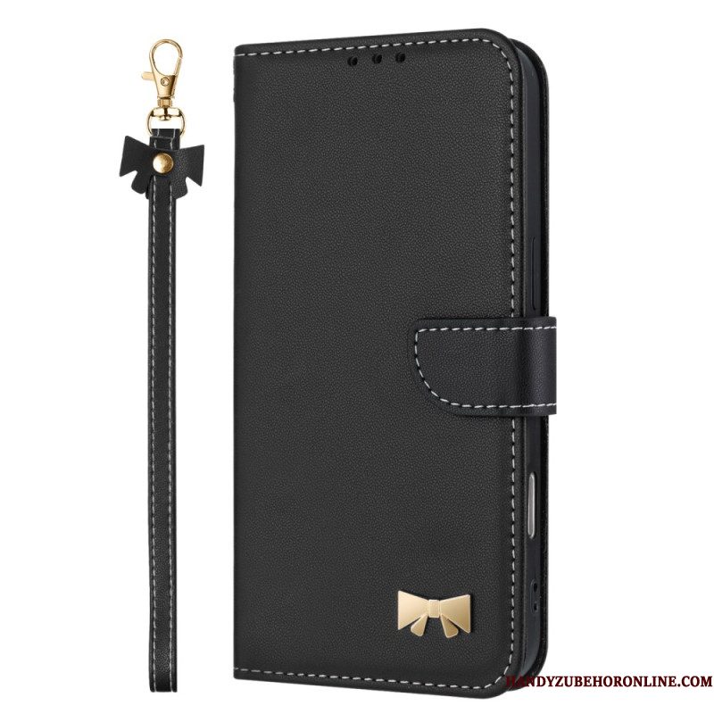 Folio-hoesje Xiaomi Redmi Note 15 5g Decoratieve Knoop