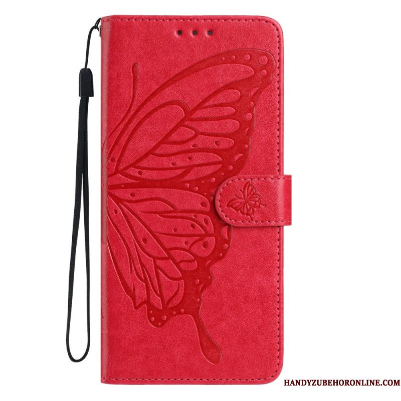 Folio-hoesje Xiaomi Redmi Note 15 5g Gegraveerde Vlinder