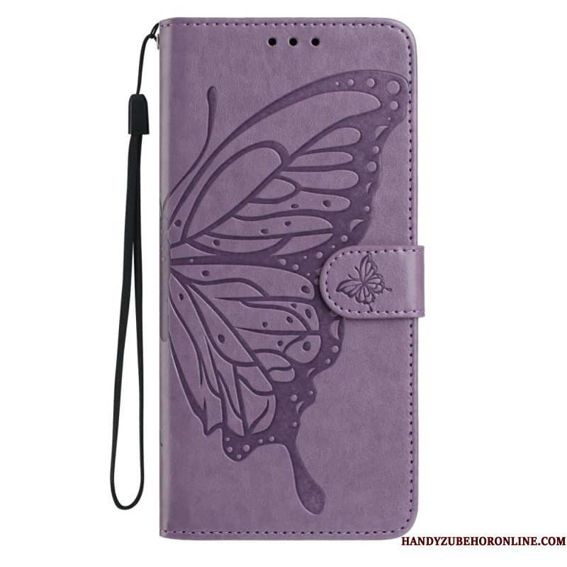 Folio-hoesje Xiaomi Redmi Note 15 5g Gegraveerde Vlinder