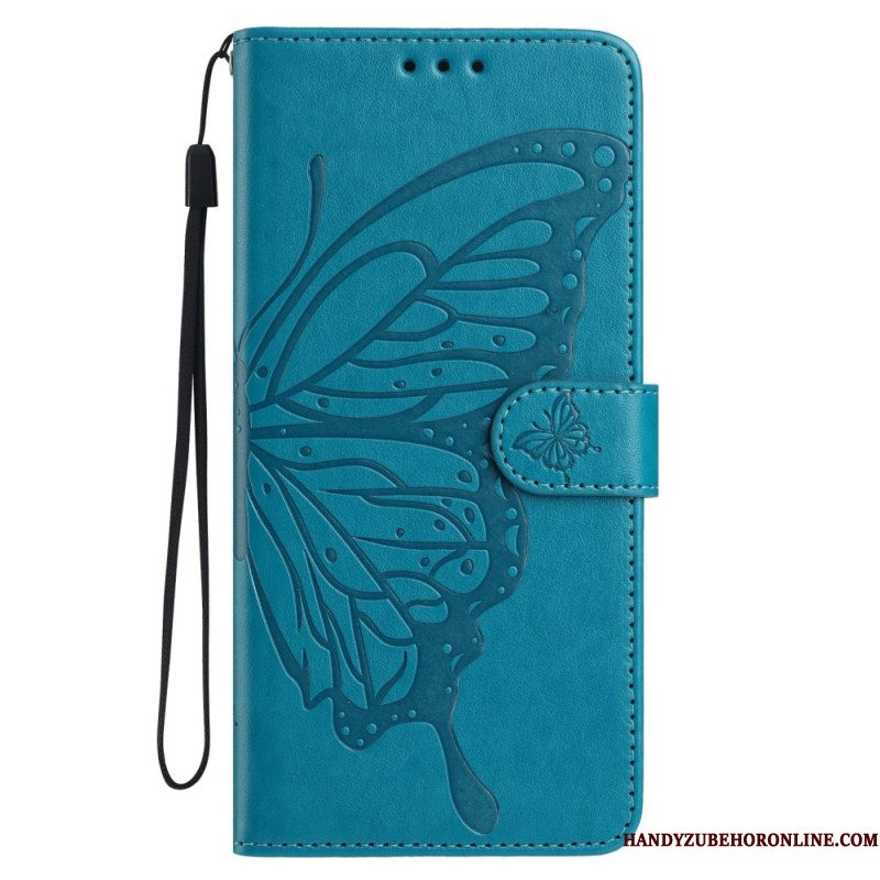 Folio-hoesje Xiaomi Redmi Note 15 5g Gegraveerde Vlinder