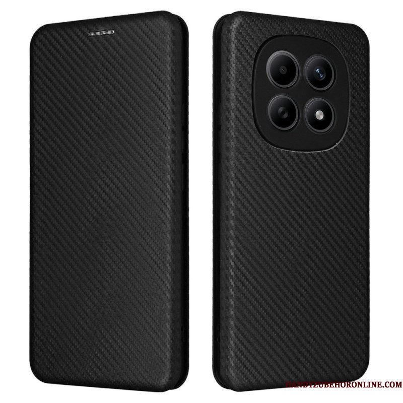 Folio-hoesje Xiaomi Redmi Note 15 5g Schokbestendige Koolstofvezeltextuur Bescherming Hoesje