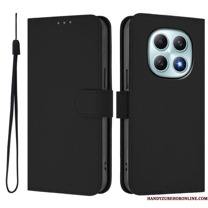Folio-hoesje Xiaomi Redmi Note 15 5g Telefoonhoesje Effen