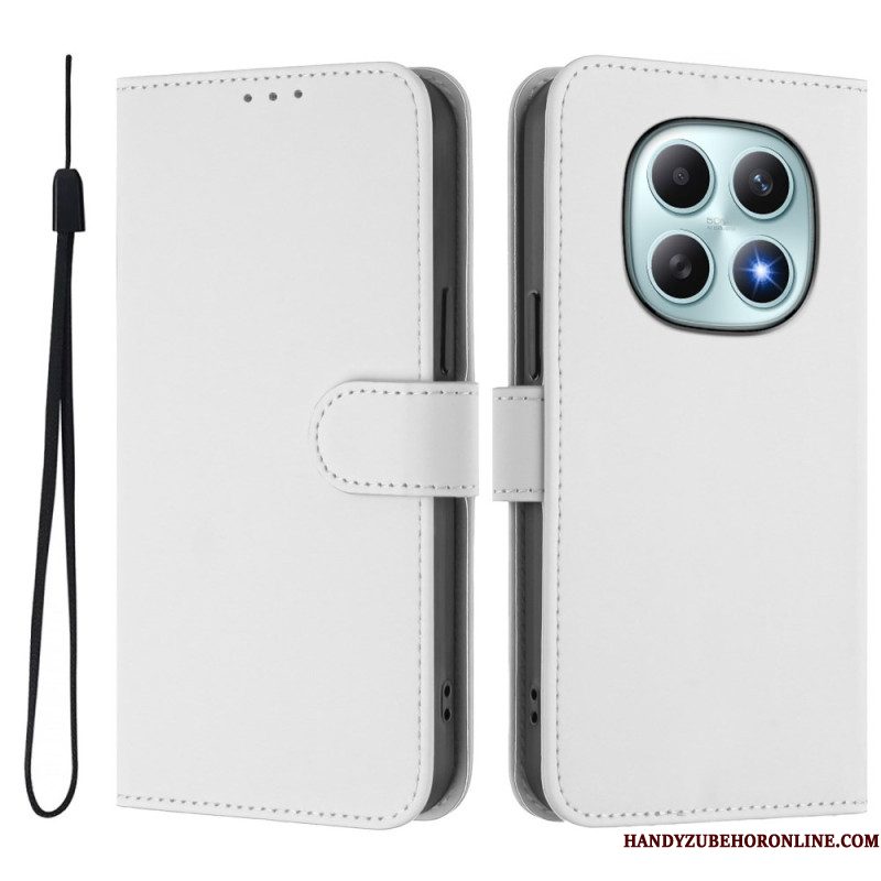 Folio-hoesje Xiaomi Redmi Note 15 5g Telefoonhoesje Effen