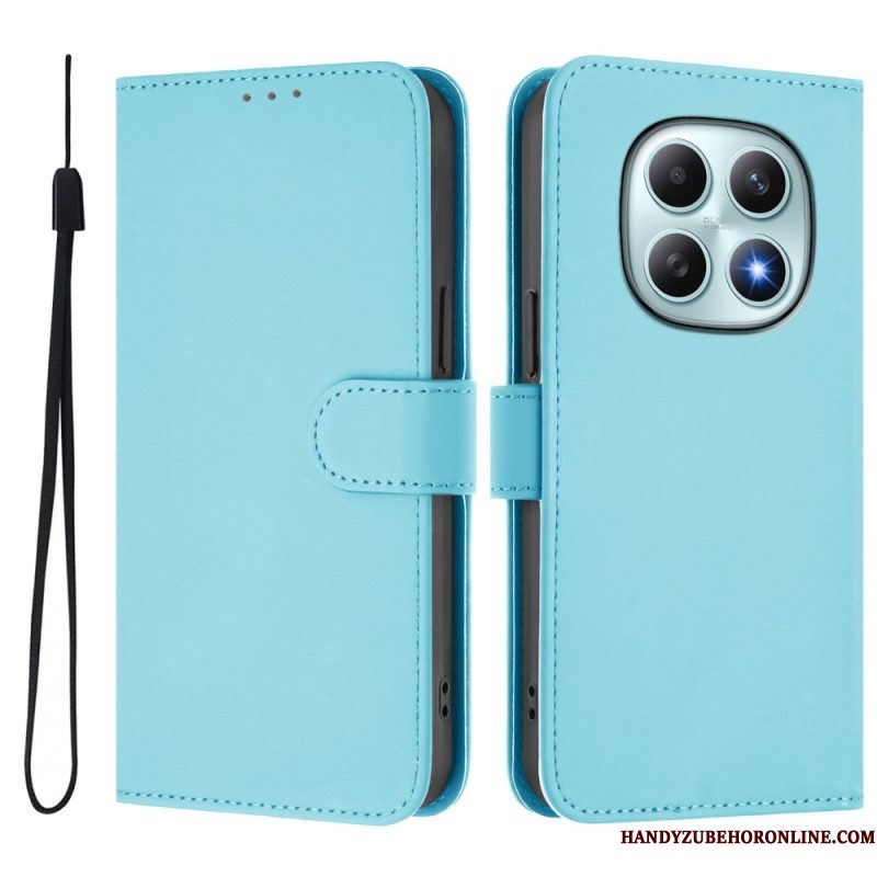Folio-hoesje Xiaomi Redmi Note 15 5g Telefoonhoesje Effen