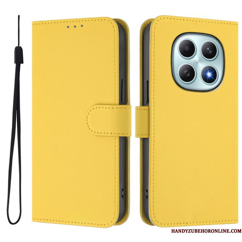 Folio-hoesje Xiaomi Redmi Note 15 5g Telefoonhoesje Effen