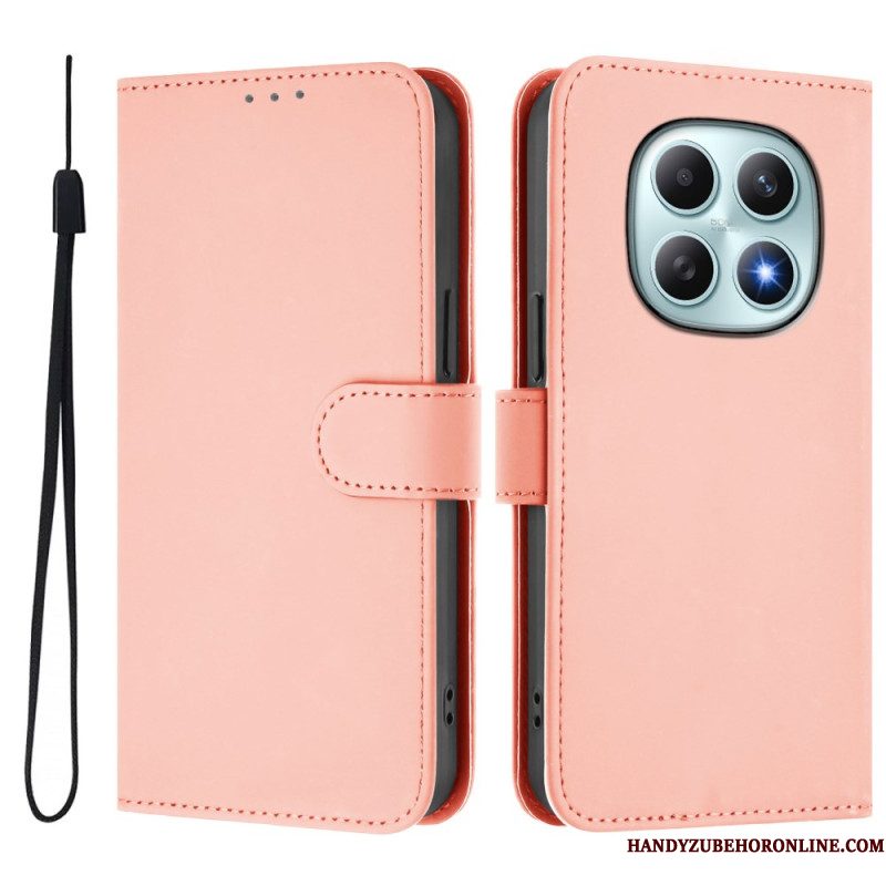 Folio-hoesje Xiaomi Redmi Note 15 5g Telefoonhoesje Effen