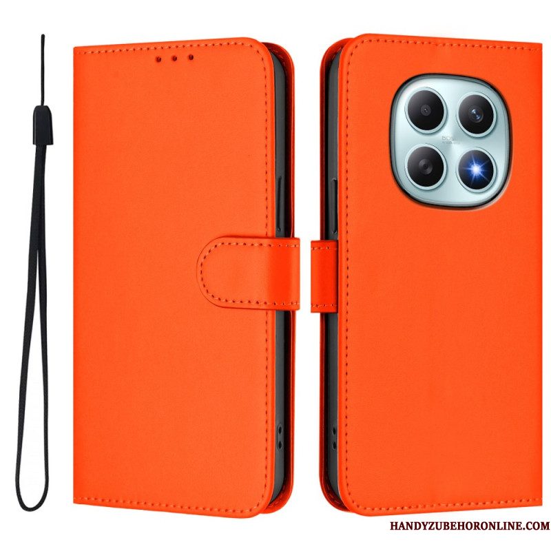 Folio-hoesje Xiaomi Redmi Note 15 5g Telefoonhoesje Effen