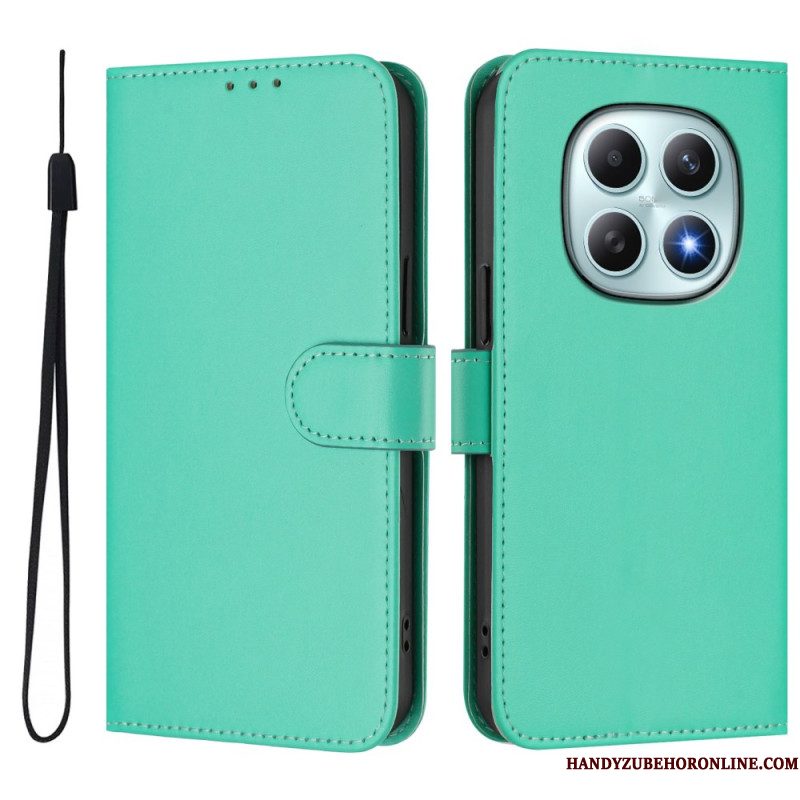 Folio-hoesje Xiaomi Redmi Note 15 5g Telefoonhoesje Effen