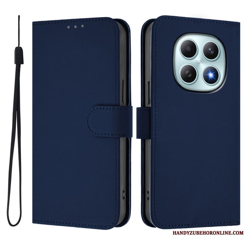 Folio-hoesje Xiaomi Redmi Note 15 5g Telefoonhoesje Effen