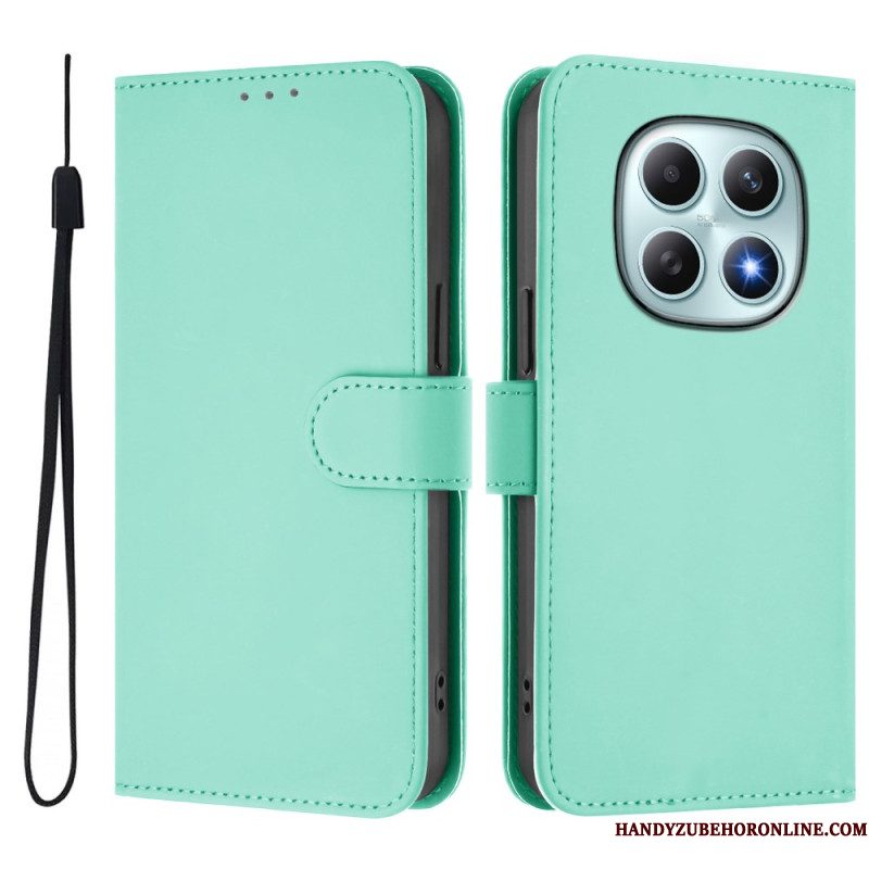 Folio-hoesje Xiaomi Redmi Note 15 5g Telefoonhoesje Effen