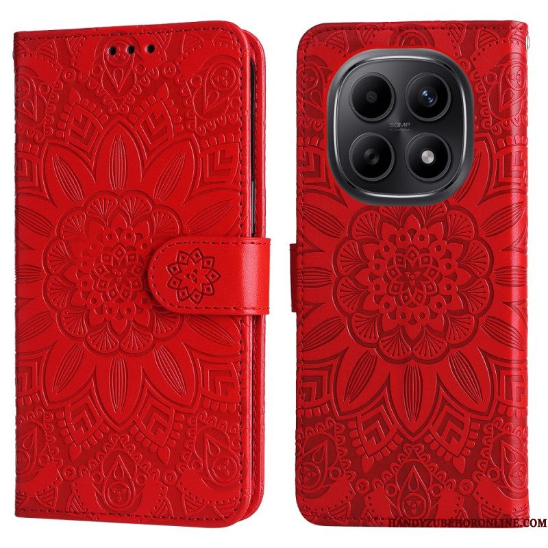 Folio-hoesje Xiaomi Redmi Note 15 5g Telefoonhoesje Mandala-patroon