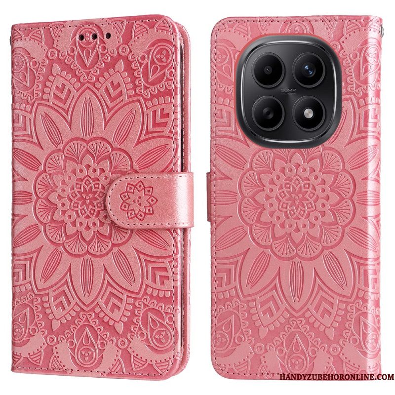 Folio-hoesje Xiaomi Redmi Note 15 5g Telefoonhoesje Mandala-patroon