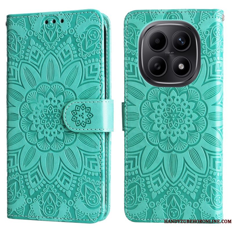 Folio-hoesje Xiaomi Redmi Note 15 5g Telefoonhoesje Mandala-patroon
