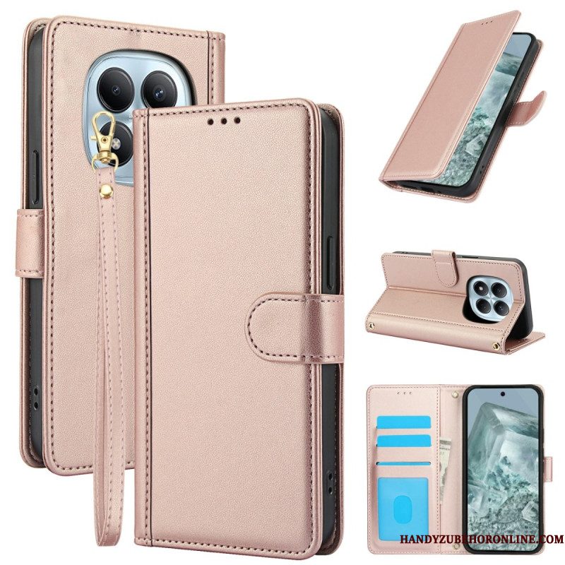 Folio-hoesje Xiaomi Redmi Note 15 5g Telefoonhoesje Standaard En Polsbandje