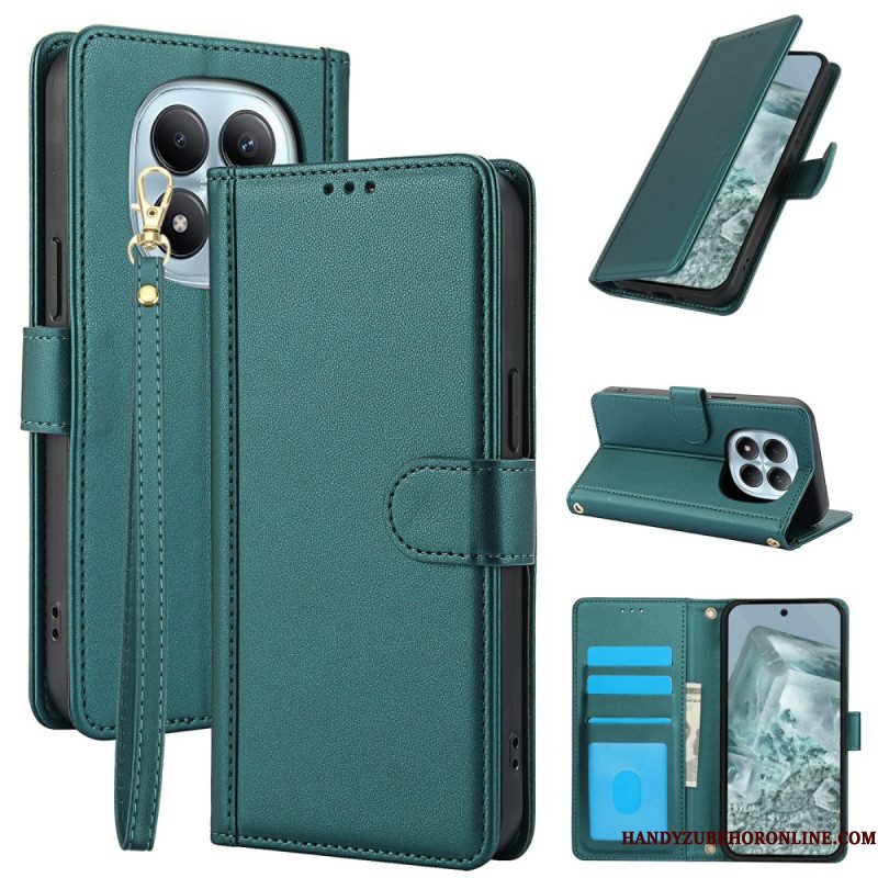 Folio-hoesje Xiaomi Redmi Note 15 5g Telefoonhoesje Standaard En Polsbandje